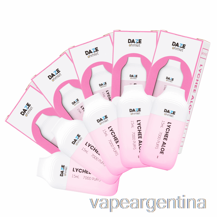 [paquete De 10] 7 Vape Desechables Daze Ohmlet 7000 Descartables